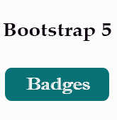 Bootstrap Badges