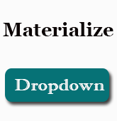 Materialize CSS Dropdown