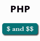 PHP $ And $$ Variables